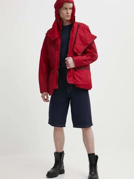 Bunda A-COLD-WALL* Cargo Storm Jacket červená