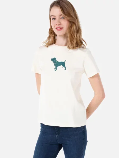 Футболка Colin's бежевая