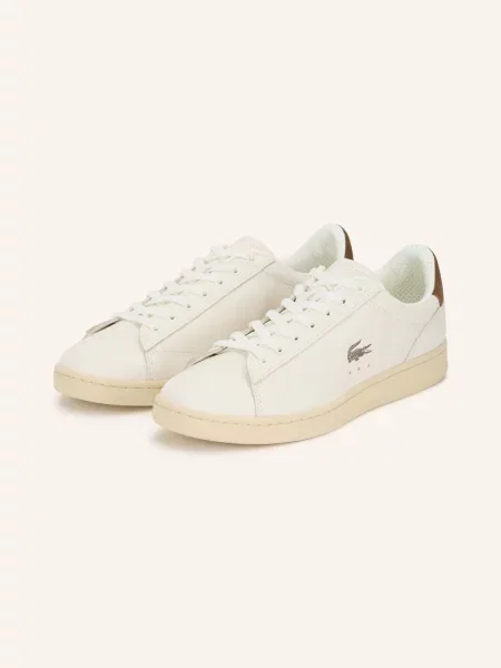 Lacoste Sneakersy Carnaby Set krémová hnědá