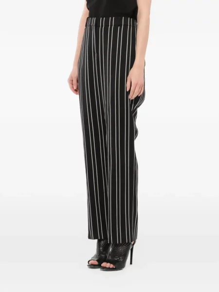 Pantaloni Givenchy de culoare solidă negru