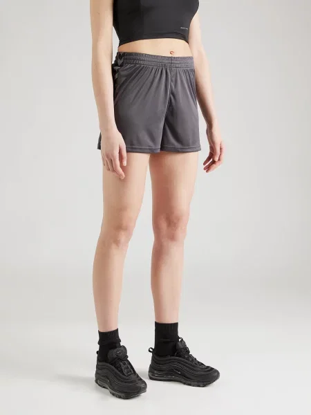 Hummel Športne hlače Authentic siva / antracit bela