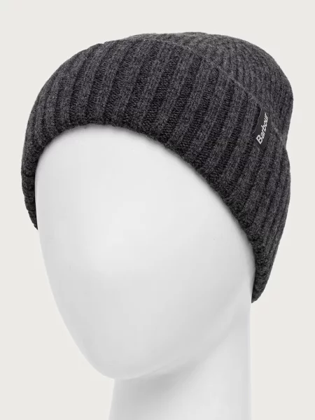 Barbour căciulă de lână gri