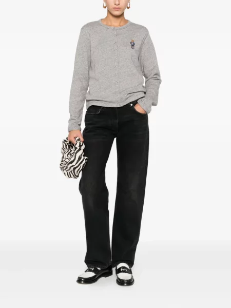 Kostiumas "houndstooth" rašto bokseriai Polo Ralph Lauren iki kelių mėlyna