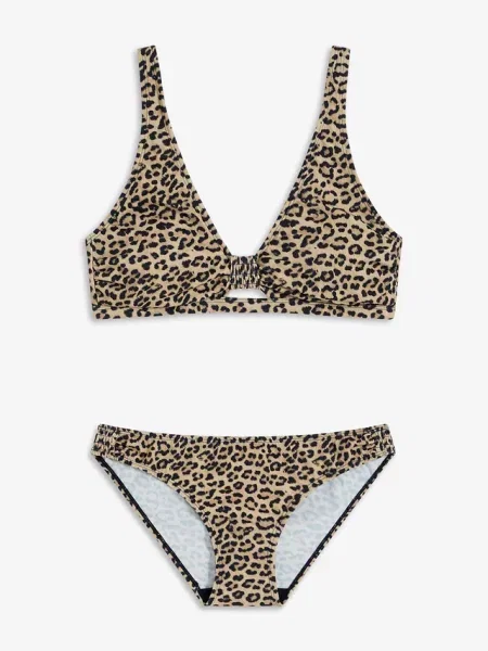 Bikini bustier 2 części beżowe