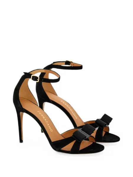 Sandale Ferragamo cu funde negru