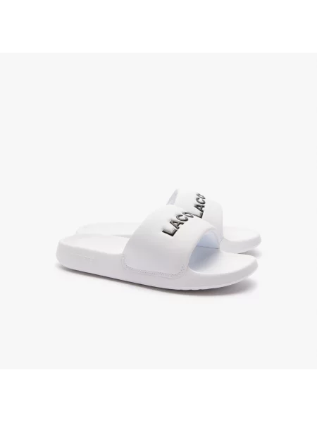 Шлепанцы Lacoste белые