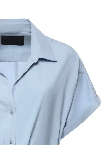 Rochie tip cămașă Dondup de costum albastru