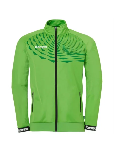 Poliestrowa bluza dresowa Kempa Wave 26 zielona
