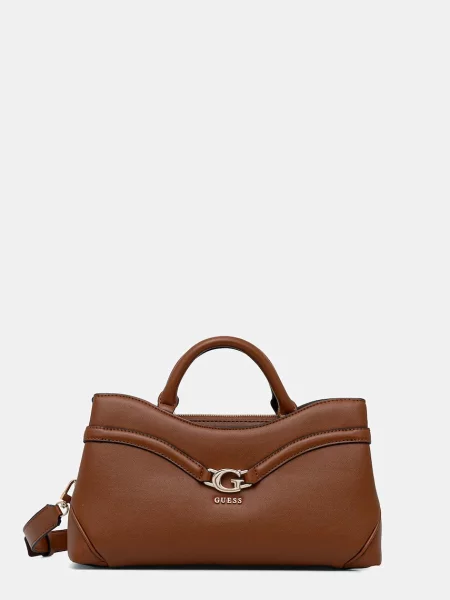 Guess torebka DEA brązowy
