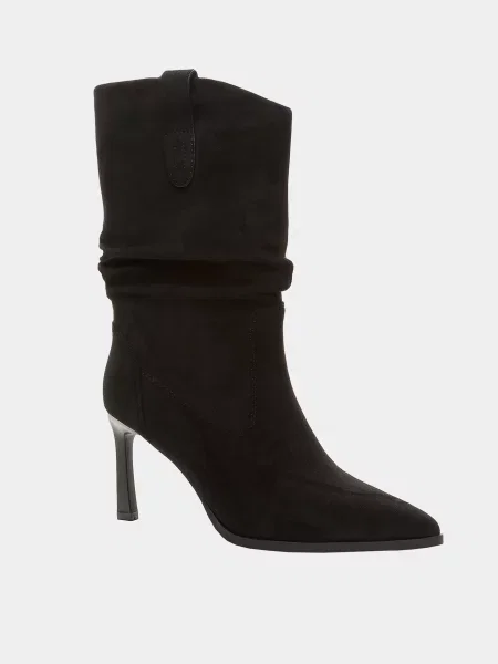 Замшевые сапоги Betsy черные