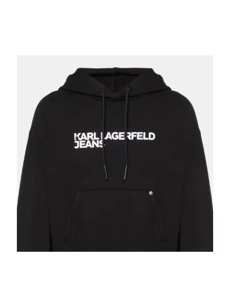 Geacă Karl Lagerfeld cu autograf negru