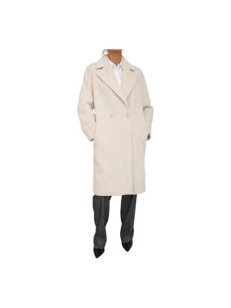 Płaszcz Max Mara wełniany biały