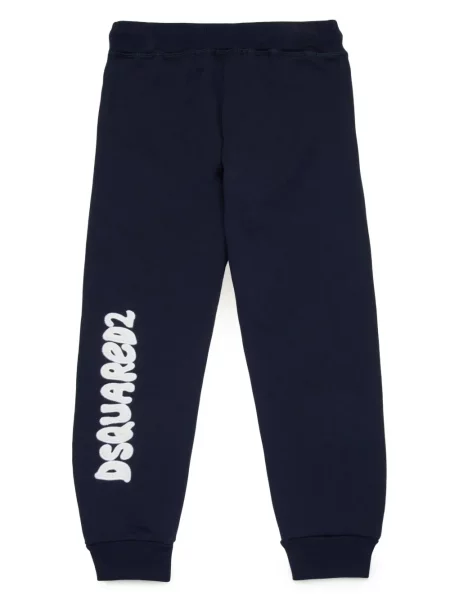 Spodnie dziecięce Dsquared2 niebieskie