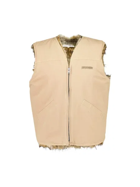 Kamizelka Mm6 Maison Margiela beżowa