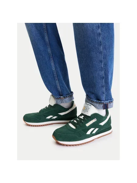 Reebok Сникърси EO-CLASSIC LEATHER RIPPLE зелен