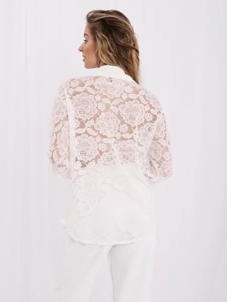 Bluza Rue Paris bijela