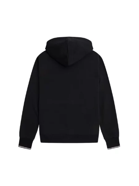 Bluza FRED PERRY Tipped Hooded Sweatshirt Black M czarna