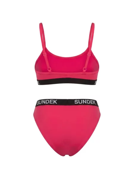 Bikini dziecięce Sundek różowe