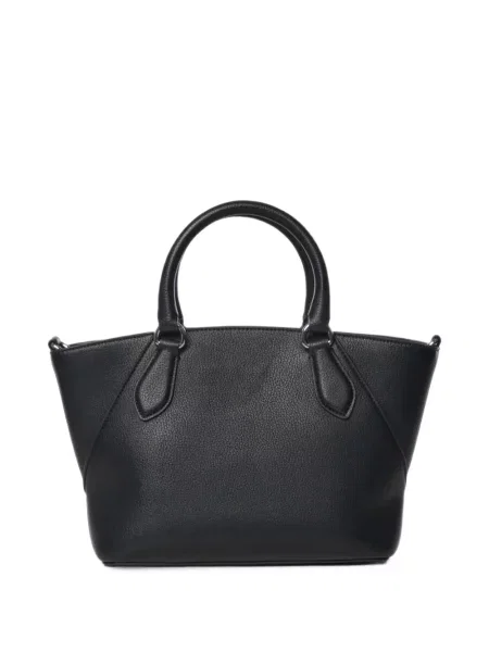 Shopper kabelka Armani Exchange s autogramem černá