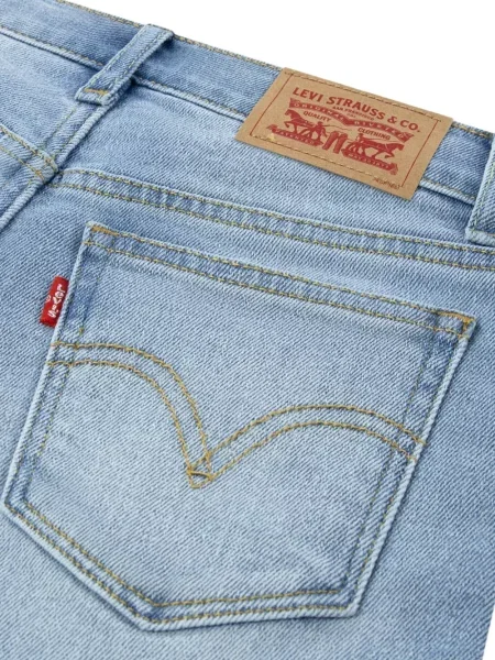 Jeansy straight leg dziecięce Levi's niebieskie