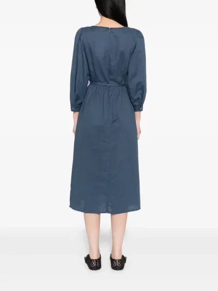 Rochie To B. By Agnès B. cu decolteu în V de costum albastru
