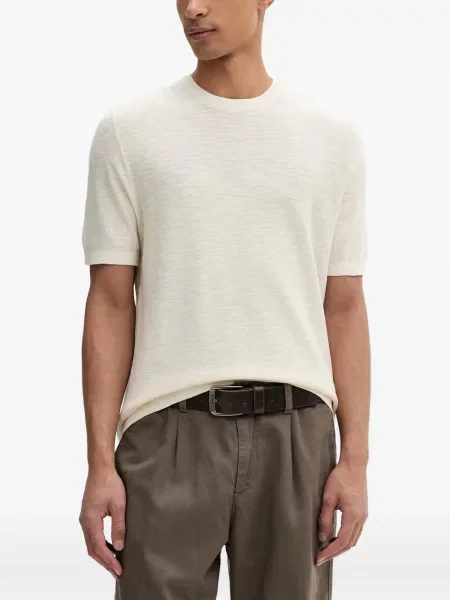 Scurt tricou polo Marc O'polo tricotate