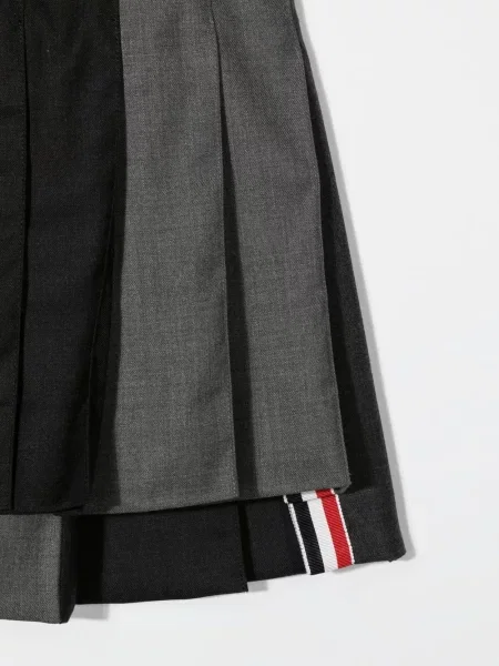 Spódnica mini dziecięca Thom Browne szara