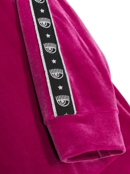 Bluza z kapturem dziecięca Chiara Ferragni różowa