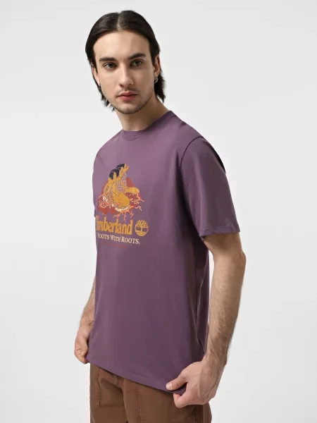 Футболка Timberland фиолетовая