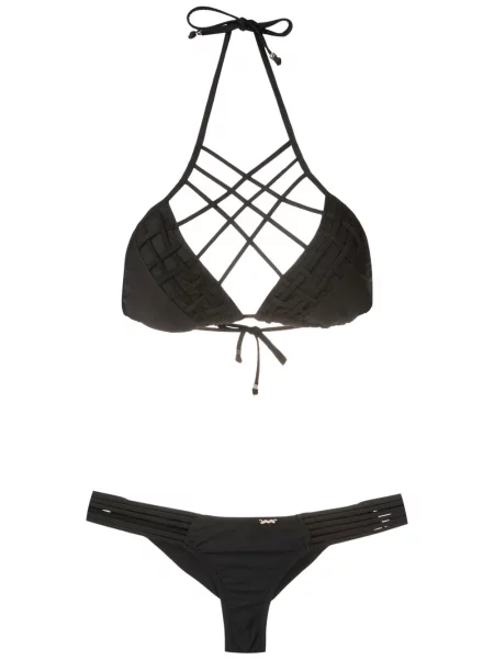 Bikini Amir Slama na ramiączkach czarny
