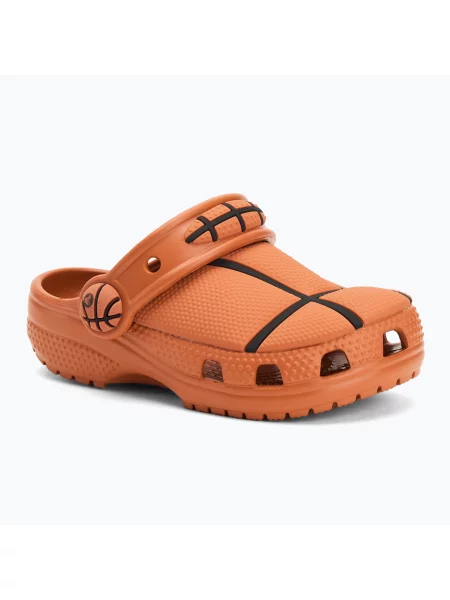 Crocs Classic Basketball Clog Toddler sienna джапанки кафяво