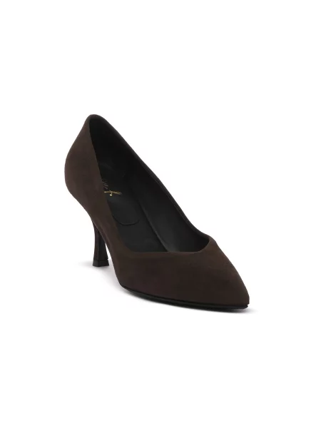 Pantofi Angelina Folies maro