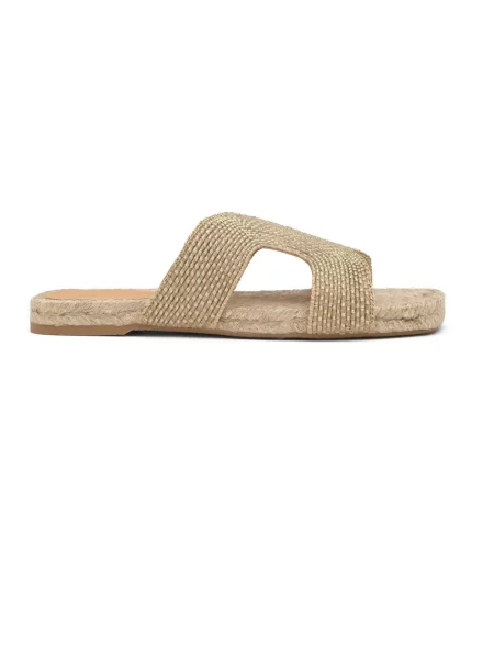 Espadryle Castañer żółte