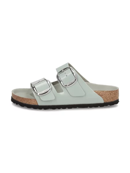 Pantofle Birkenstock s přezkou modré