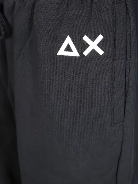 Pantaloni Sun68 din fleece albastru