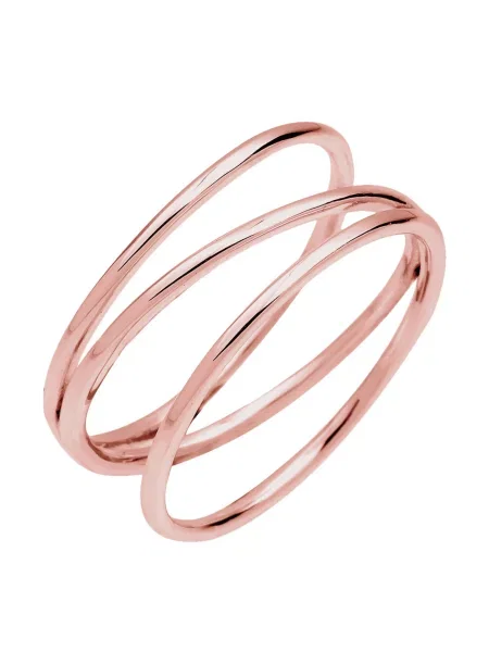 ELLI Prstan rožnato zlata