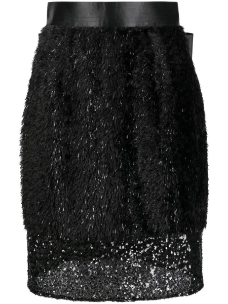 Osłona spódnica ołówkowa Undercover czarna