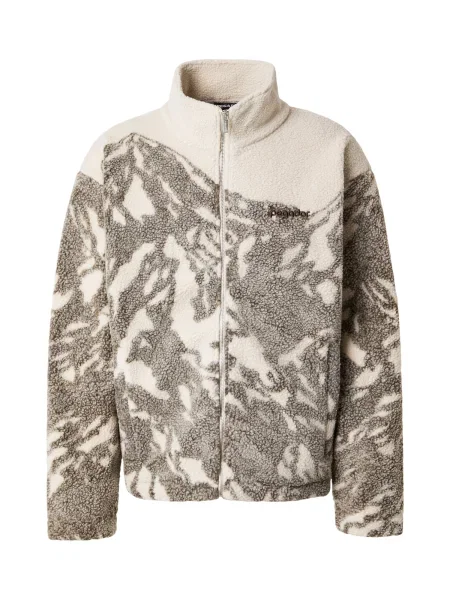 Pegador Jachetă fleece Dinan crem / închis bej