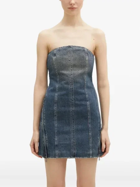 Kostiumas mini mini suknelė Ksubi mėlyna