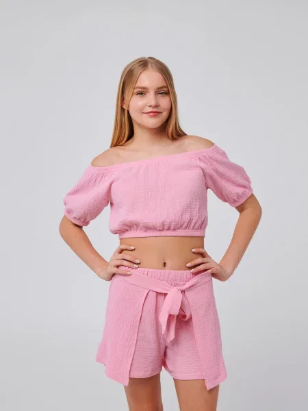 Дитячий Топ SMIL рожевий