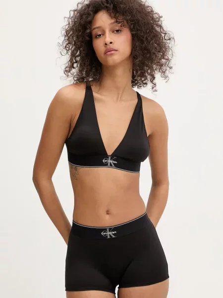 Calvin Klein Underwear trojuholníková podprsenka čierna