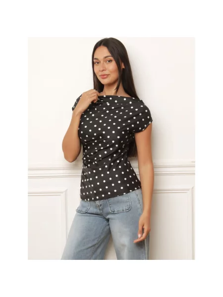Top La Modeuse crna