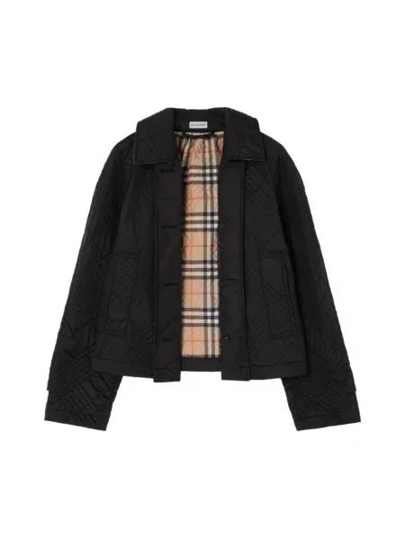 Kurtka Burberry pikowana czarna