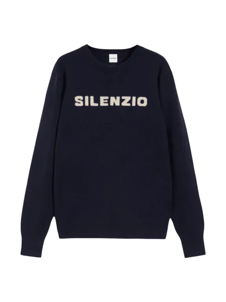 Sweter Aspesi niebieski