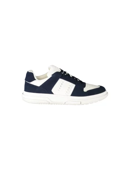 Sneakersy Tommy Jeans zamszowe casual niebieskie