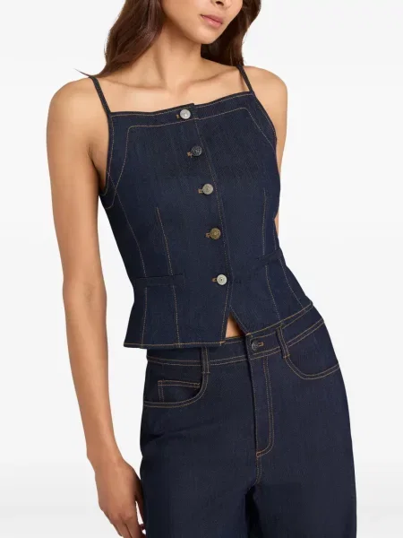 Bluzka Cinq A Sept niebieska