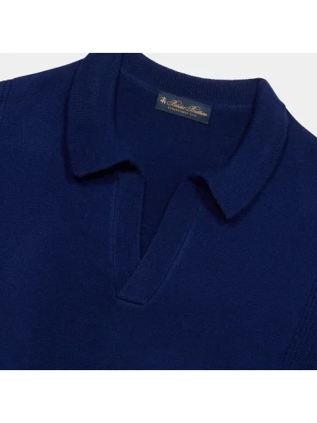 Sweter Brooks Brothers wełniany niebieski