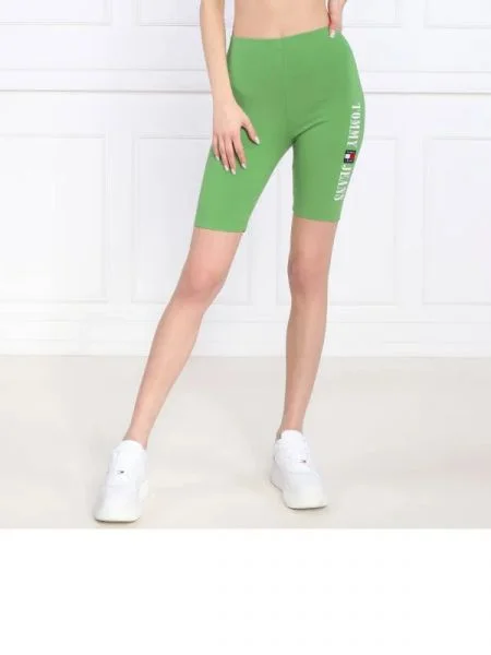 Tommy Jeans Rövidnadrág | Skinny fit zöld