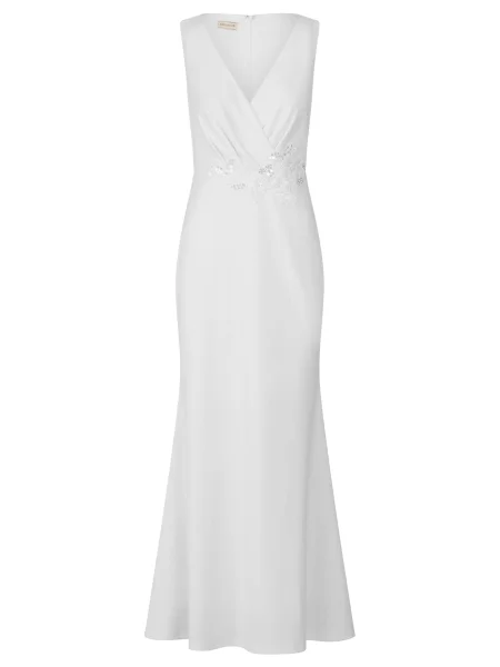 Kraimod Večerna obleka biserno bela