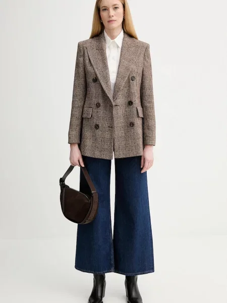 Блузка Marc O'Polo однотонна бежевий